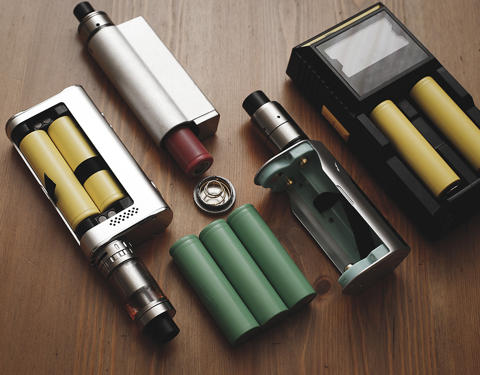 Batteries pour e-cigarettes